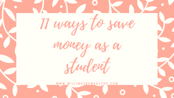 11 ways to save money as a student post banner